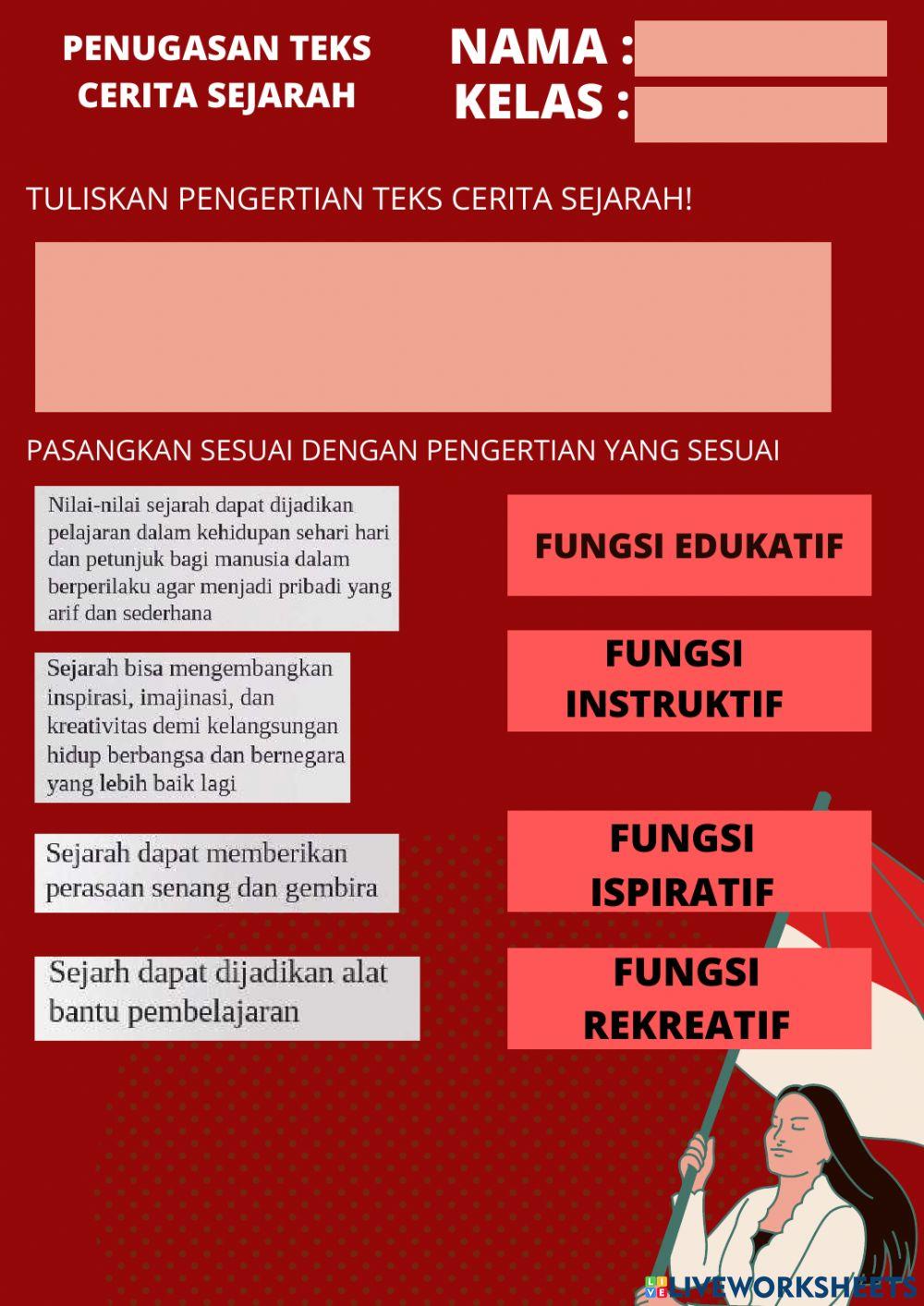 Teks cerita sejarah
