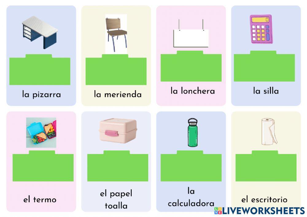 Elementos del colegio I