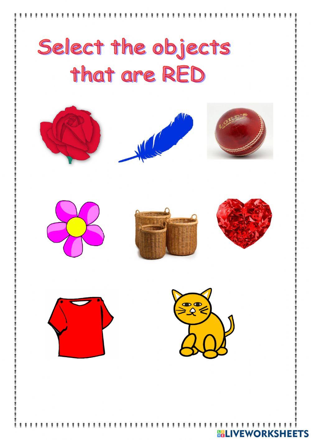 Colour RED Colour RED