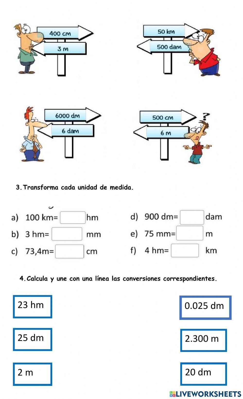 Conversion de unidades de medidas