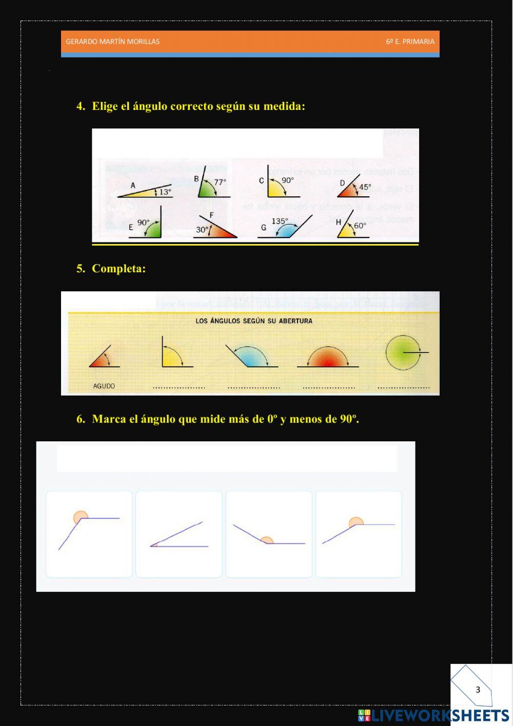 Geometría. Ficha 1.