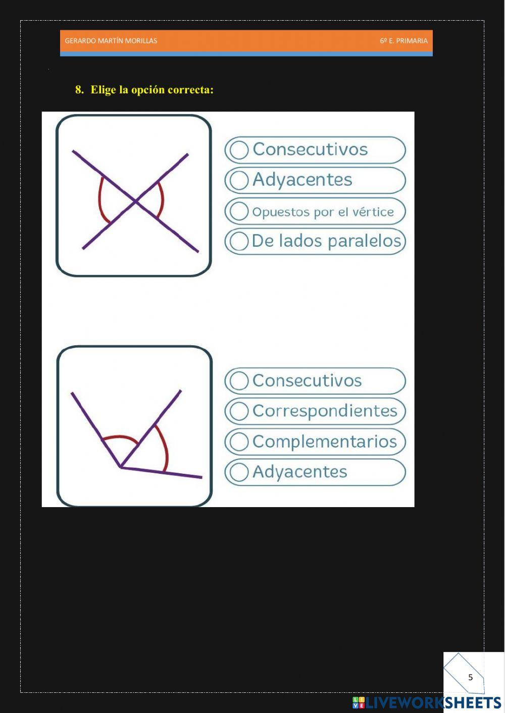 Geometría. Ficha 2.