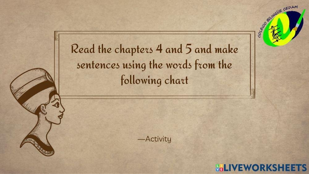 Robinson Crusoe chapter 4 and 5