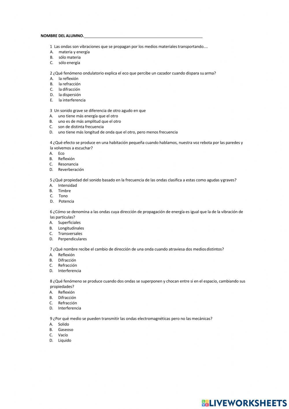 Fenómenos Ondulatorios