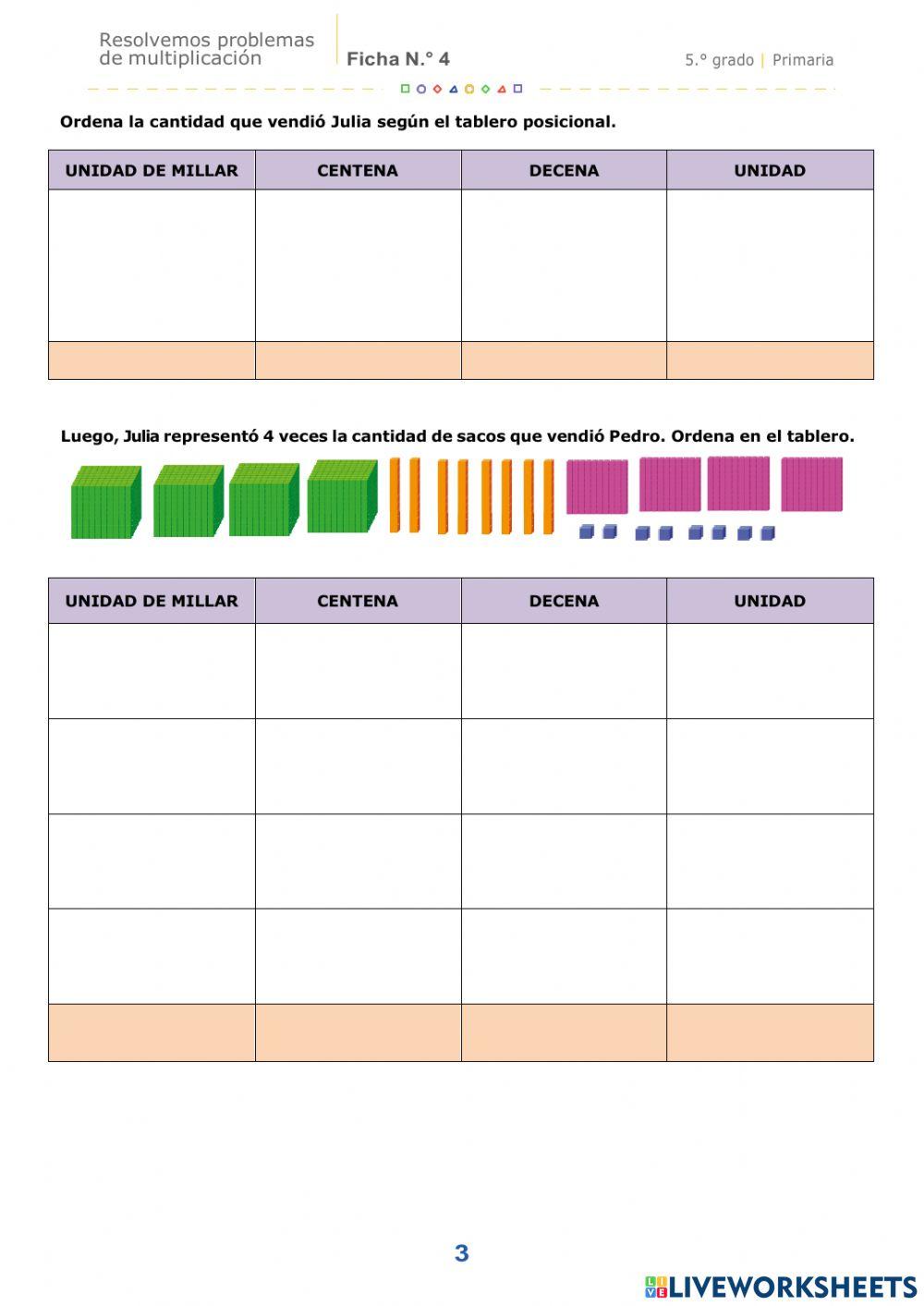 Ficha n° 4 matemática