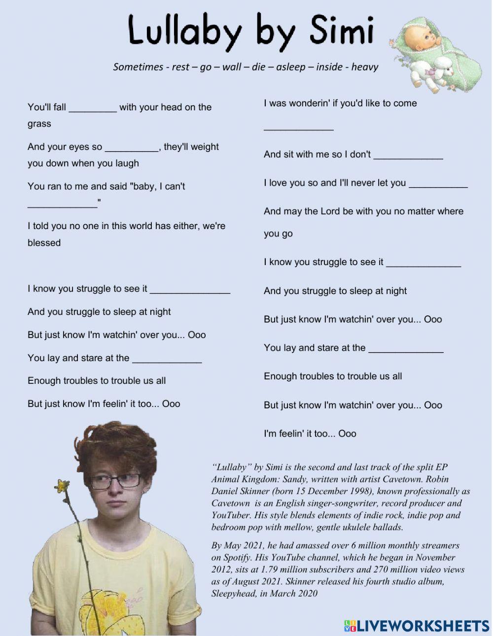 Listening: Lullaby by Simi