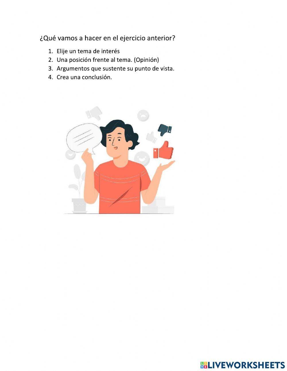 Ensayo Argumentativo