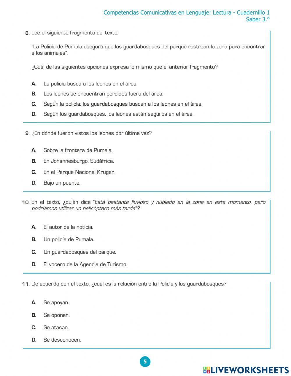 Prueba evaluar para avanzar