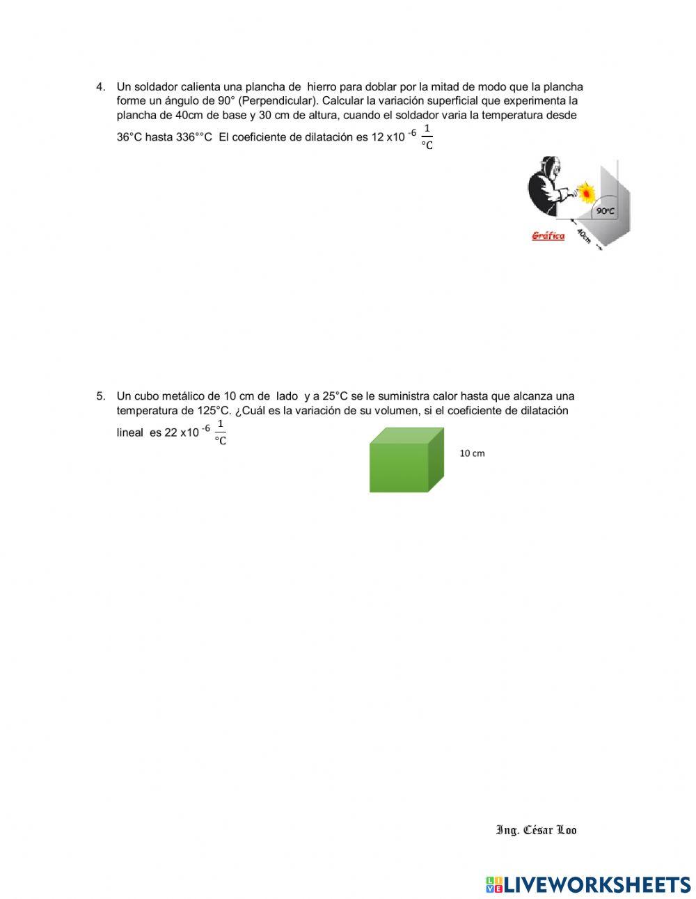 Dilatación de los cuerpos