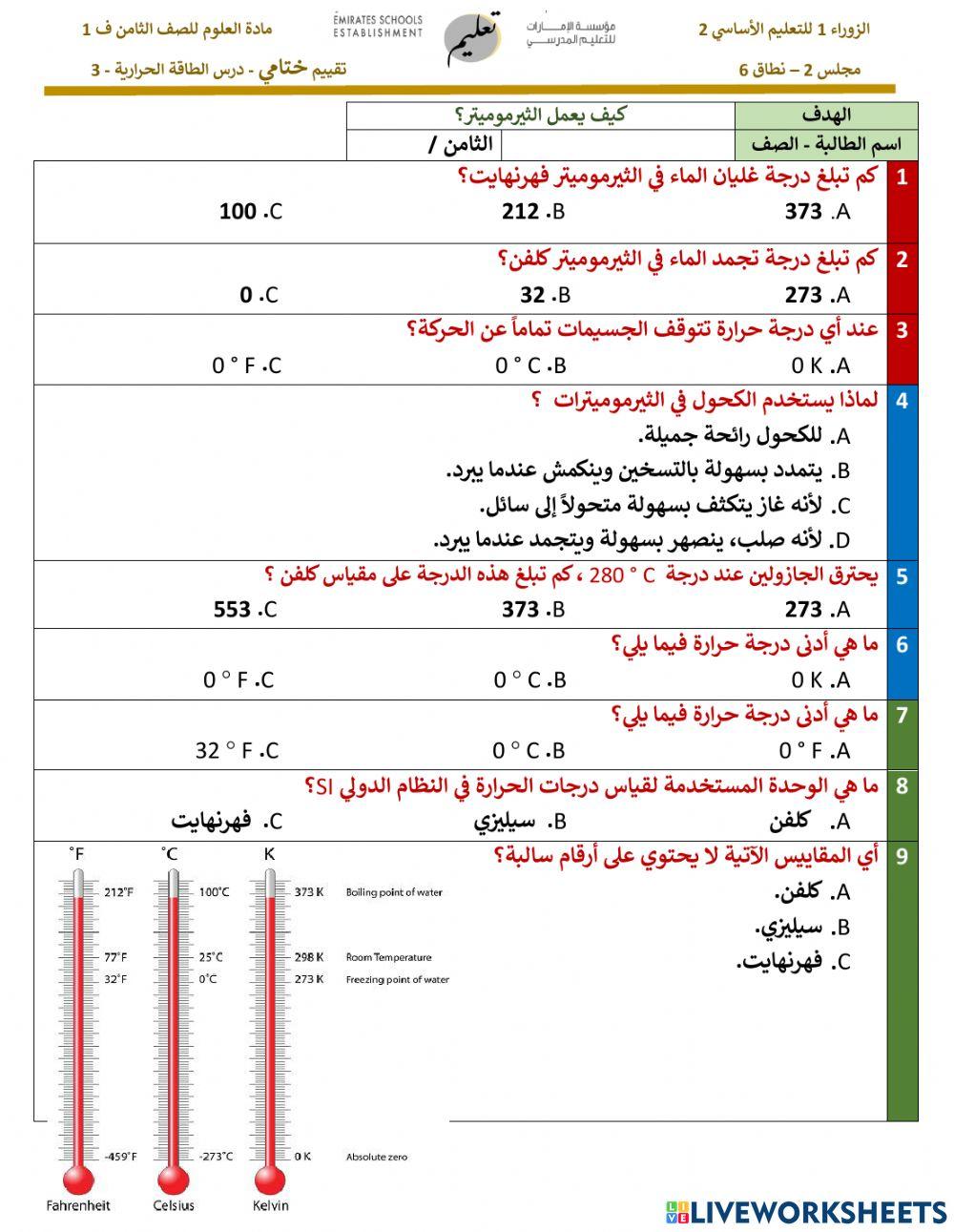 الطاقة الحرارية 3