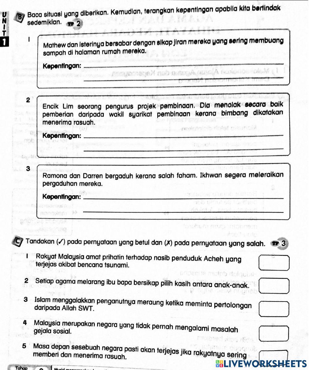 Unit 1 agama & kepercayaan