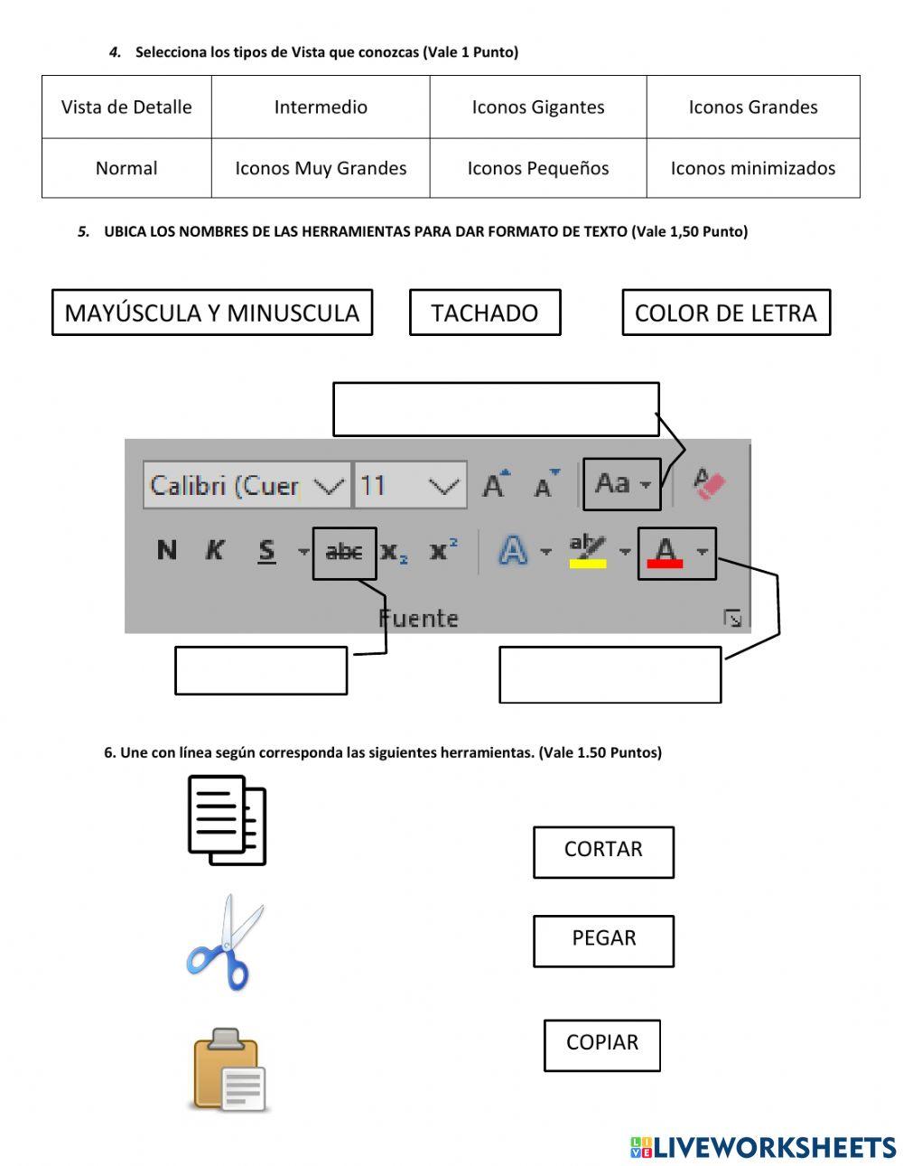 4to año Básico Aporte 2Parcial