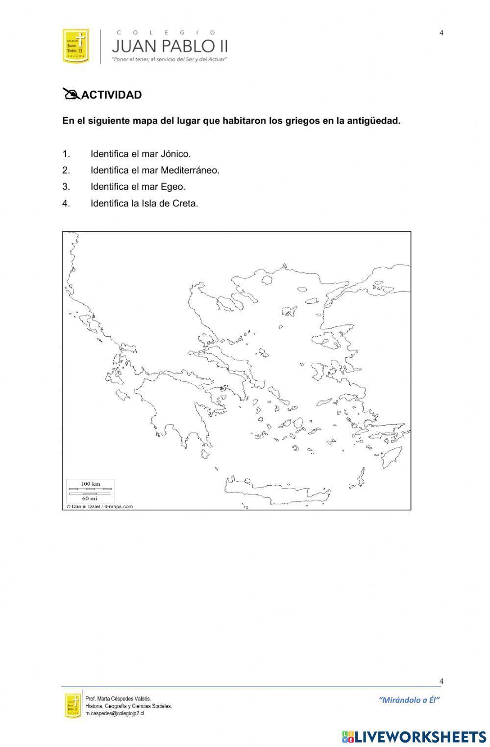 Grecia, espacio geográfico