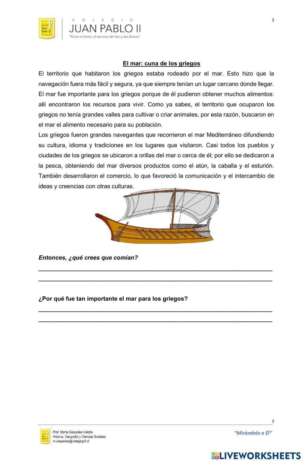 Grecia, espacio geográfico