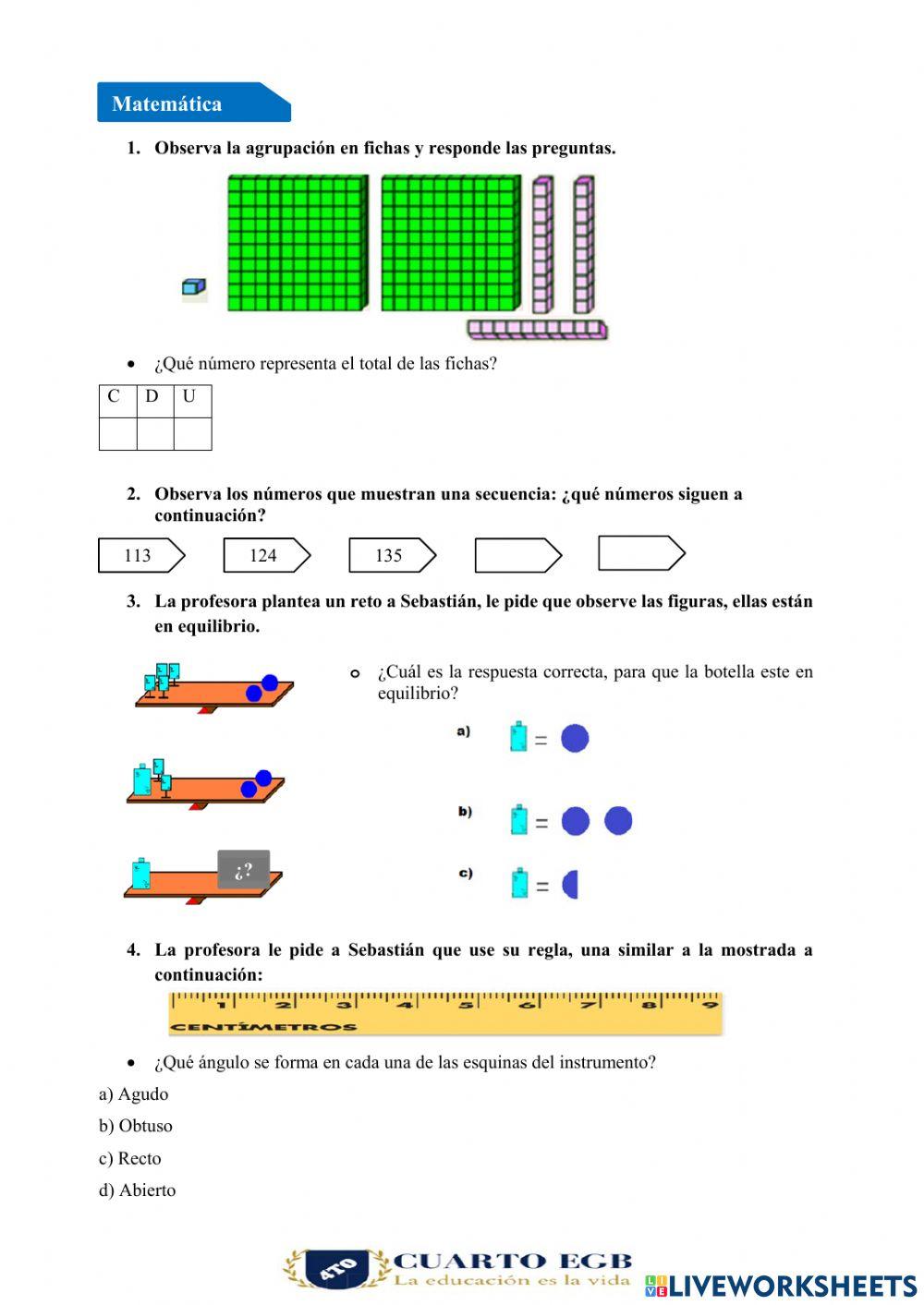 Eva diagnostica m y ll