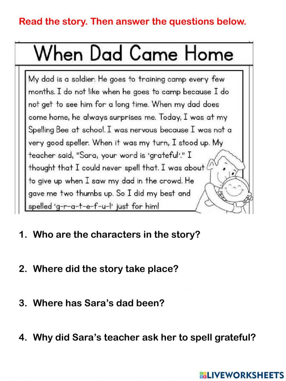 Characters and Setting Characters and Setting