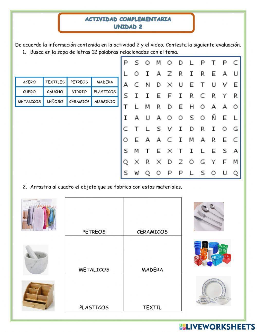 Materiales de uso tecnico