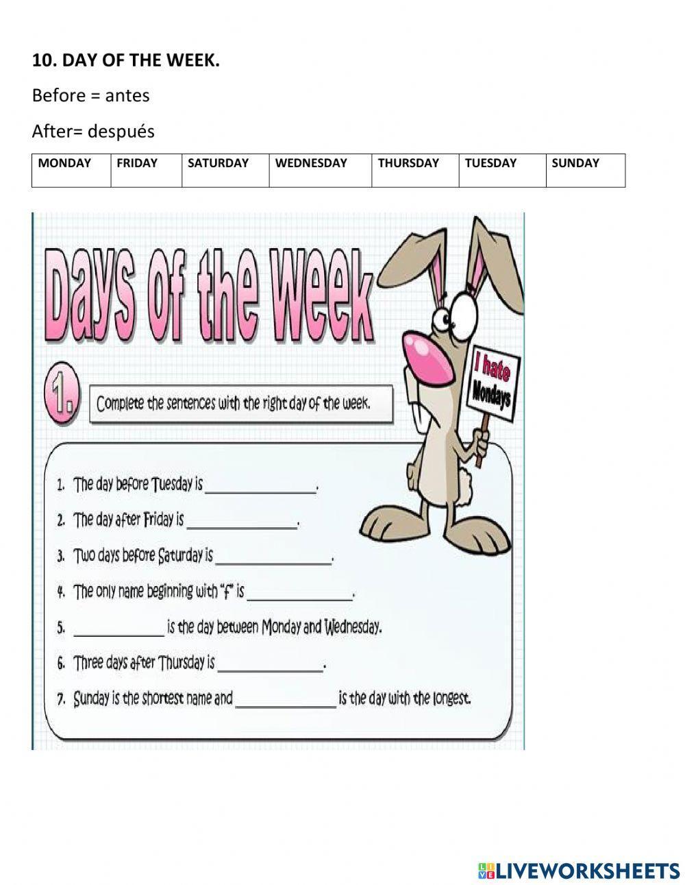 EXAMEN DIAGNOSTICO TERCER GRADO INGLES