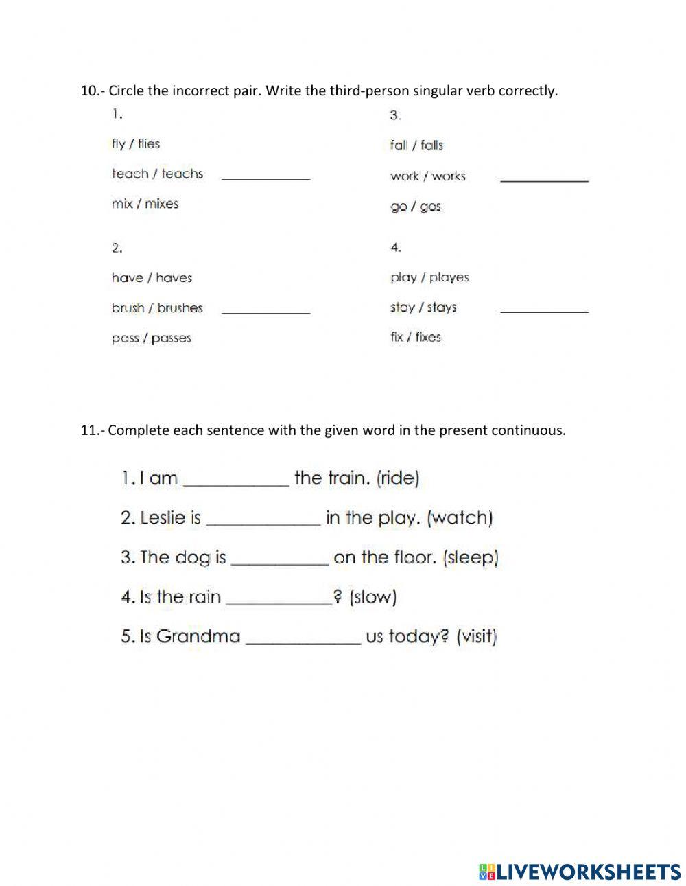 5th Grade Review Test