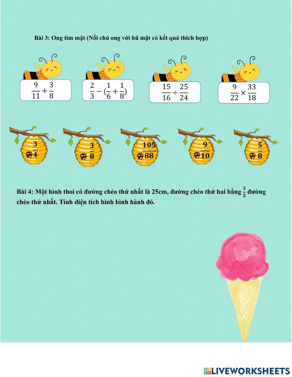 bài tập toán lớp 5-1