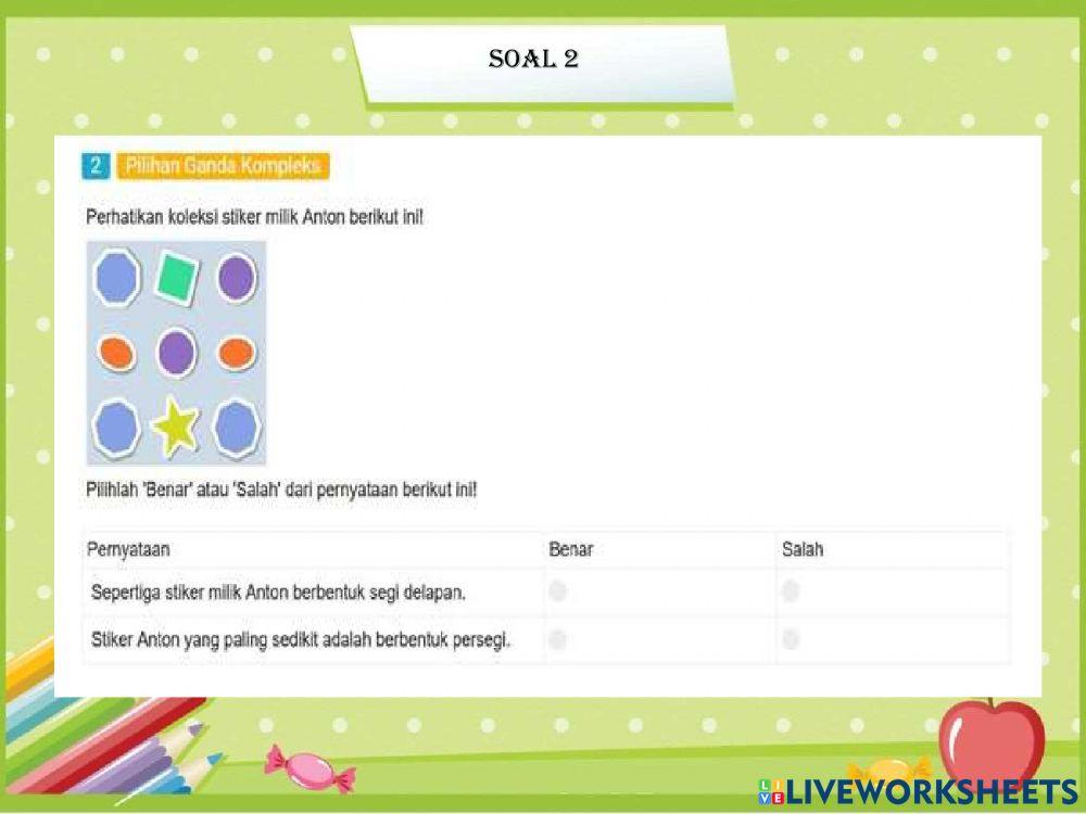 Akm numerasi level 1 bagian 2