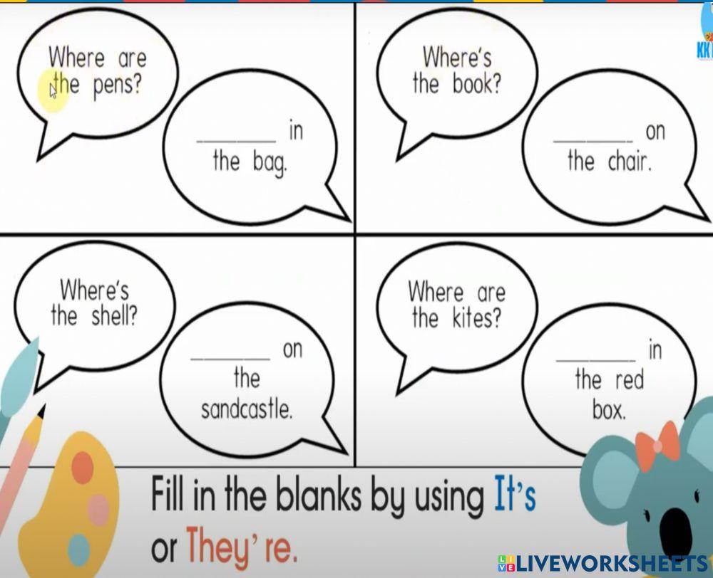 Year 2 it‘s - they're