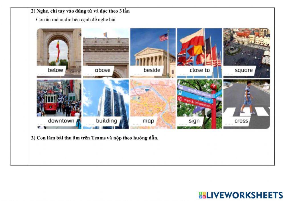 Phiếu giao bài môn Tiếng Anh 6-9-10-9 - 3A9