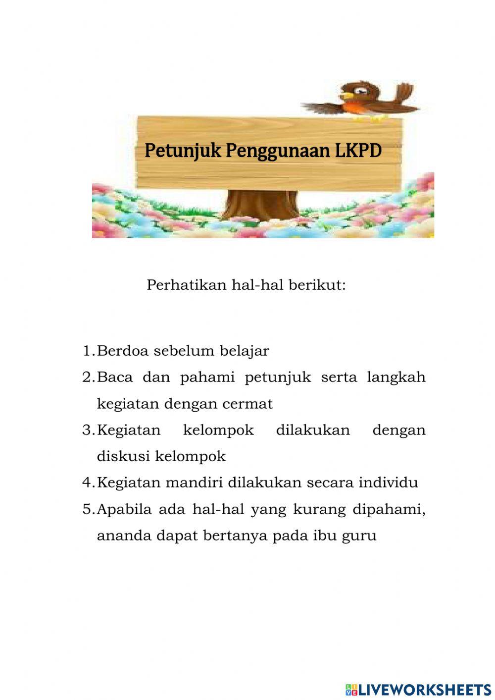 LKPD Kelas 4 T3 ST2 PB1