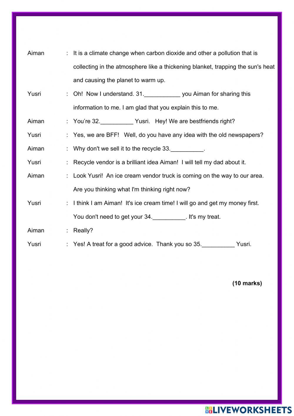 Section C Dialogue PSR 2019