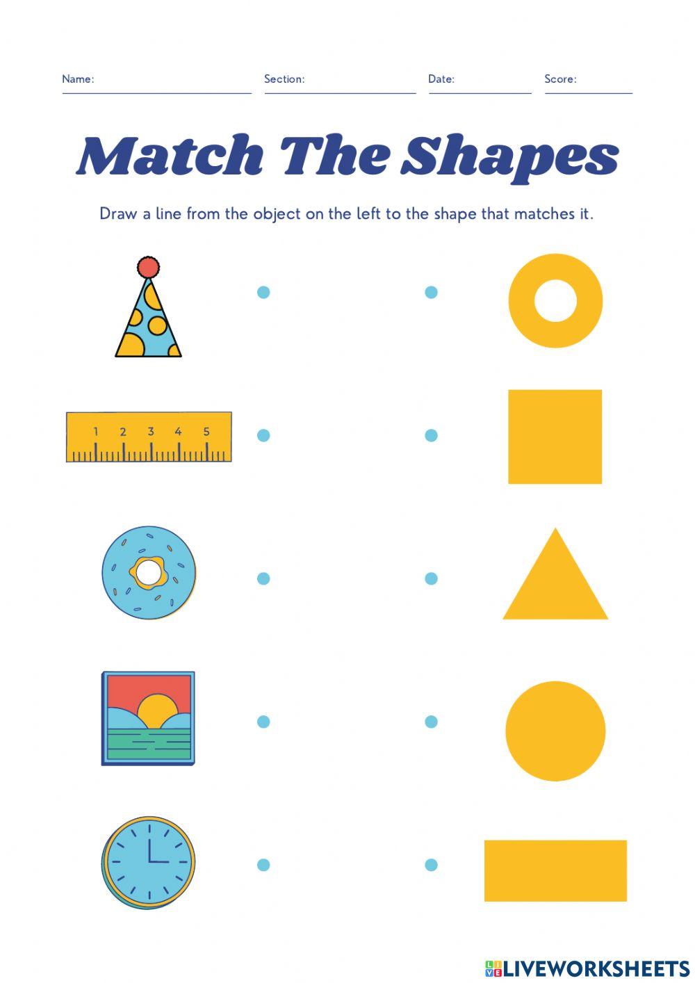 Match the shapes