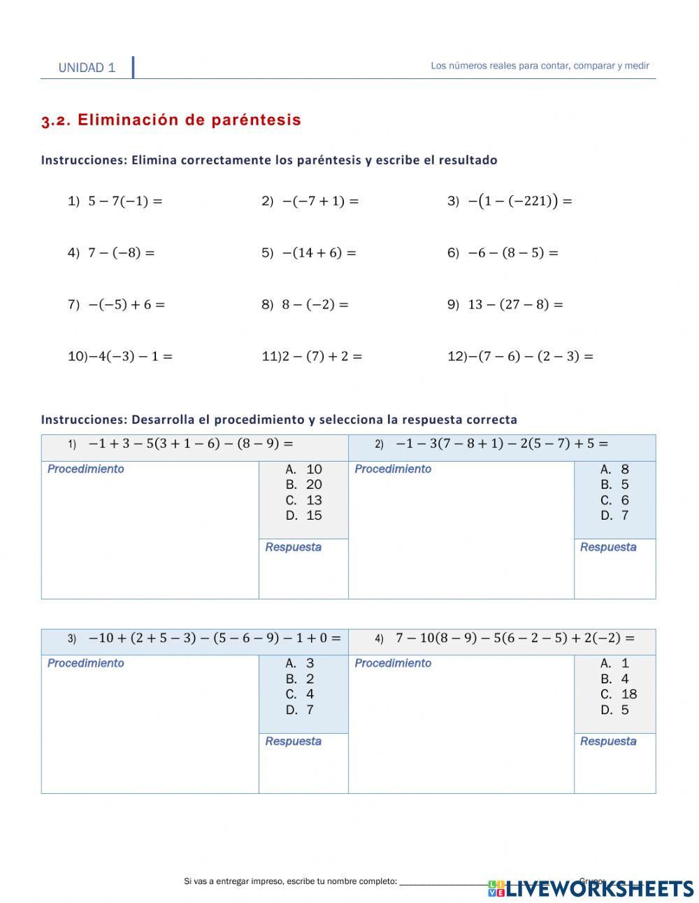 I.3.2. Eliminación de paréntesis