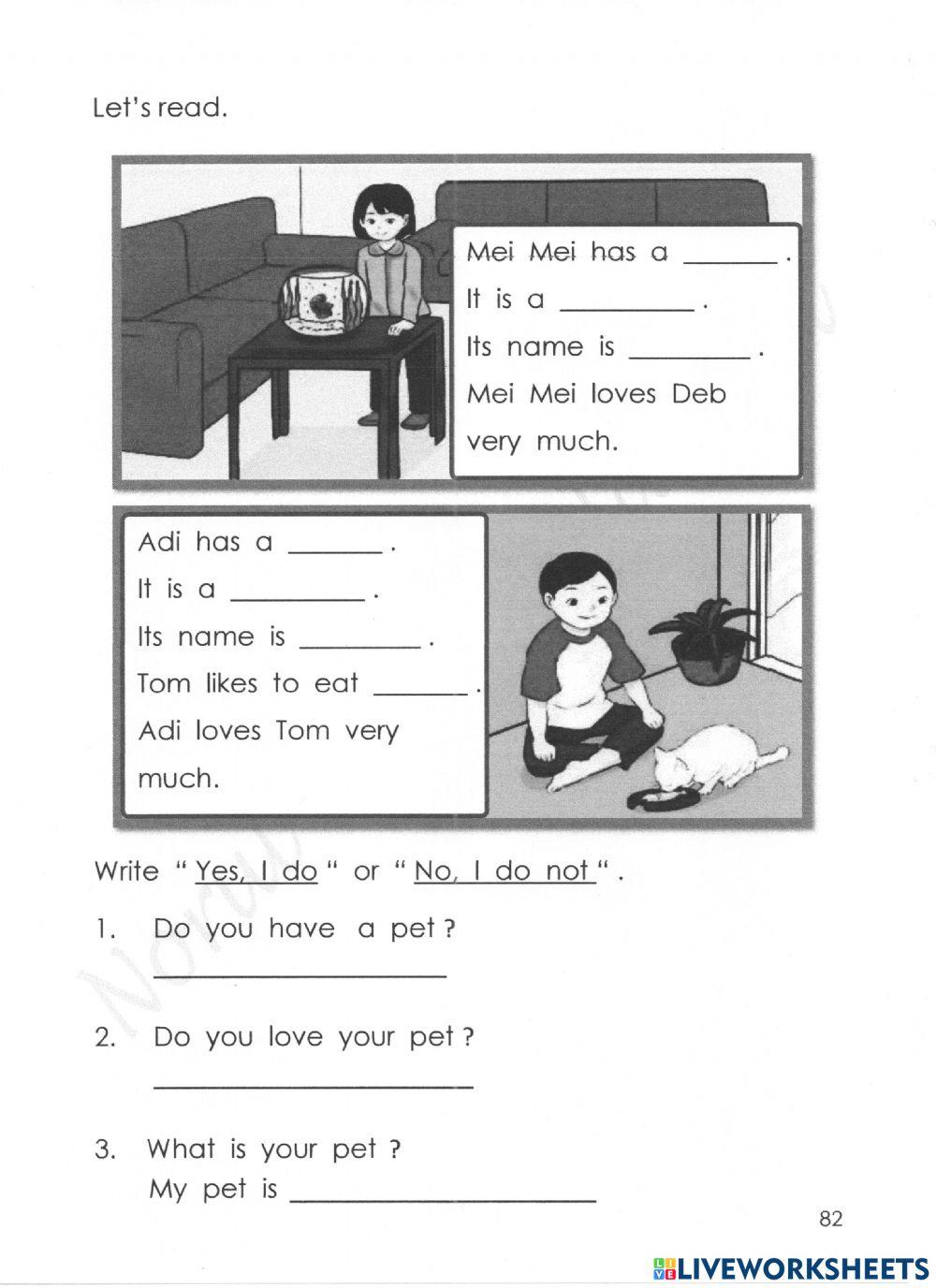 My Pet Pendidikan Khas (Learning Disability)