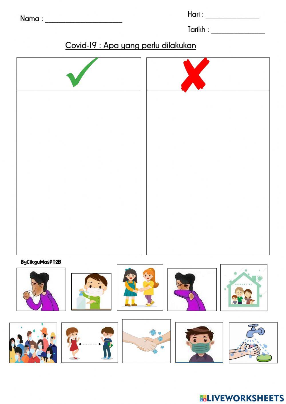 Langkah cegah corona