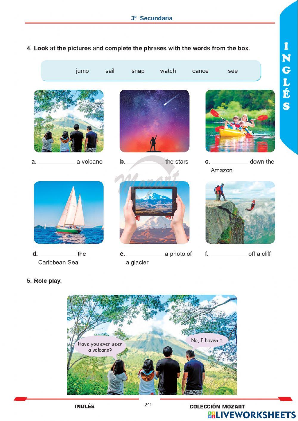 Unidad 7 - Inglés 3°