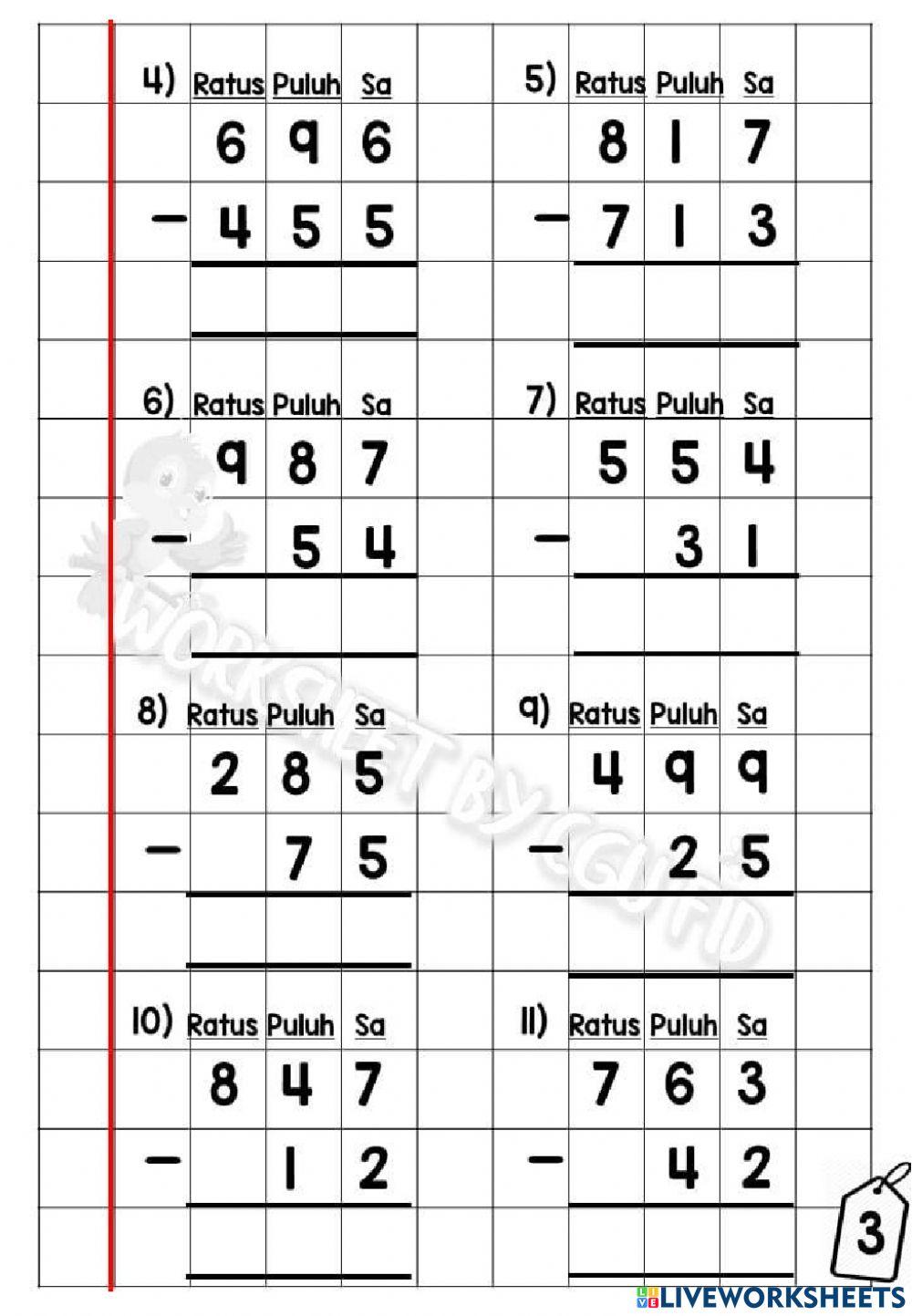 Tolak tanpa kumpul semula