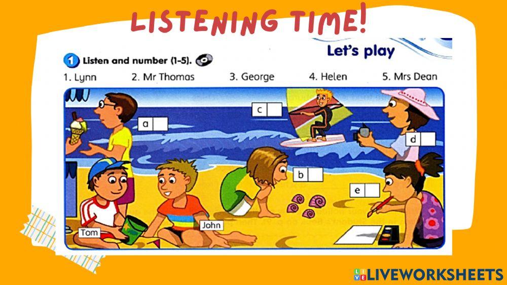 Unit 9: On Holiday (Workbook pg 71)