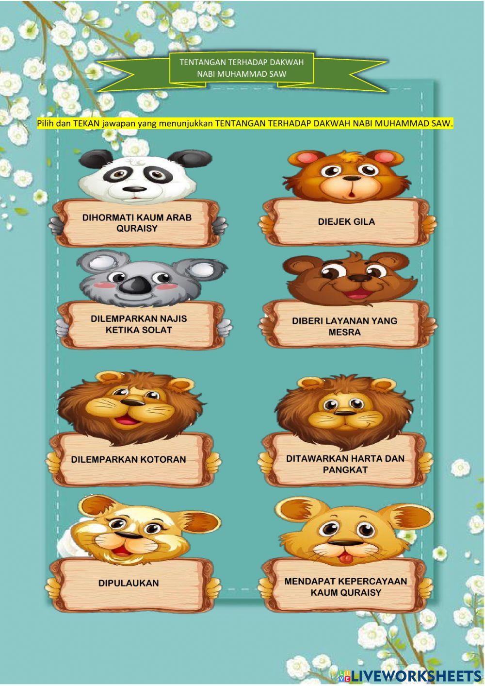 Pendidikan Islam Tahun 4 Dakwah Nabi