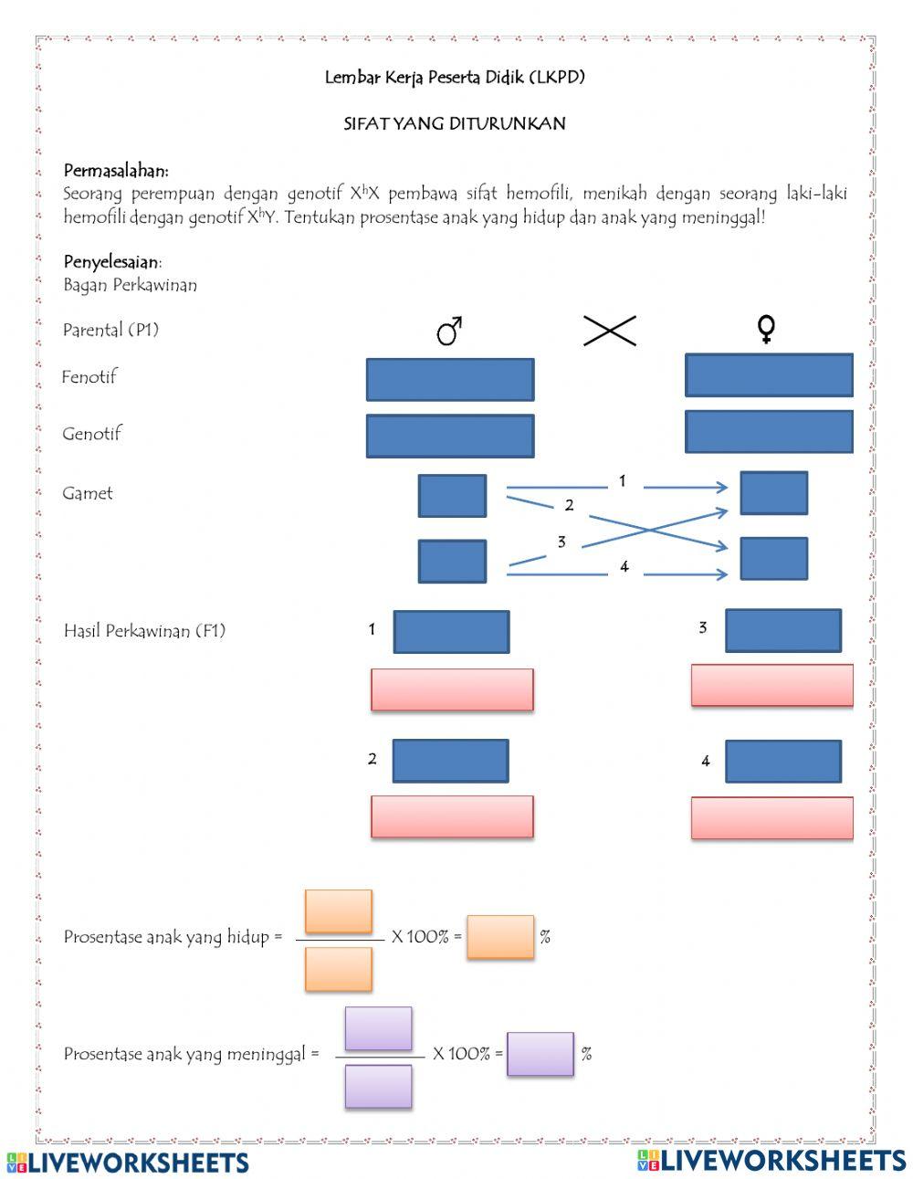 Pewarisan sifat monohibrid