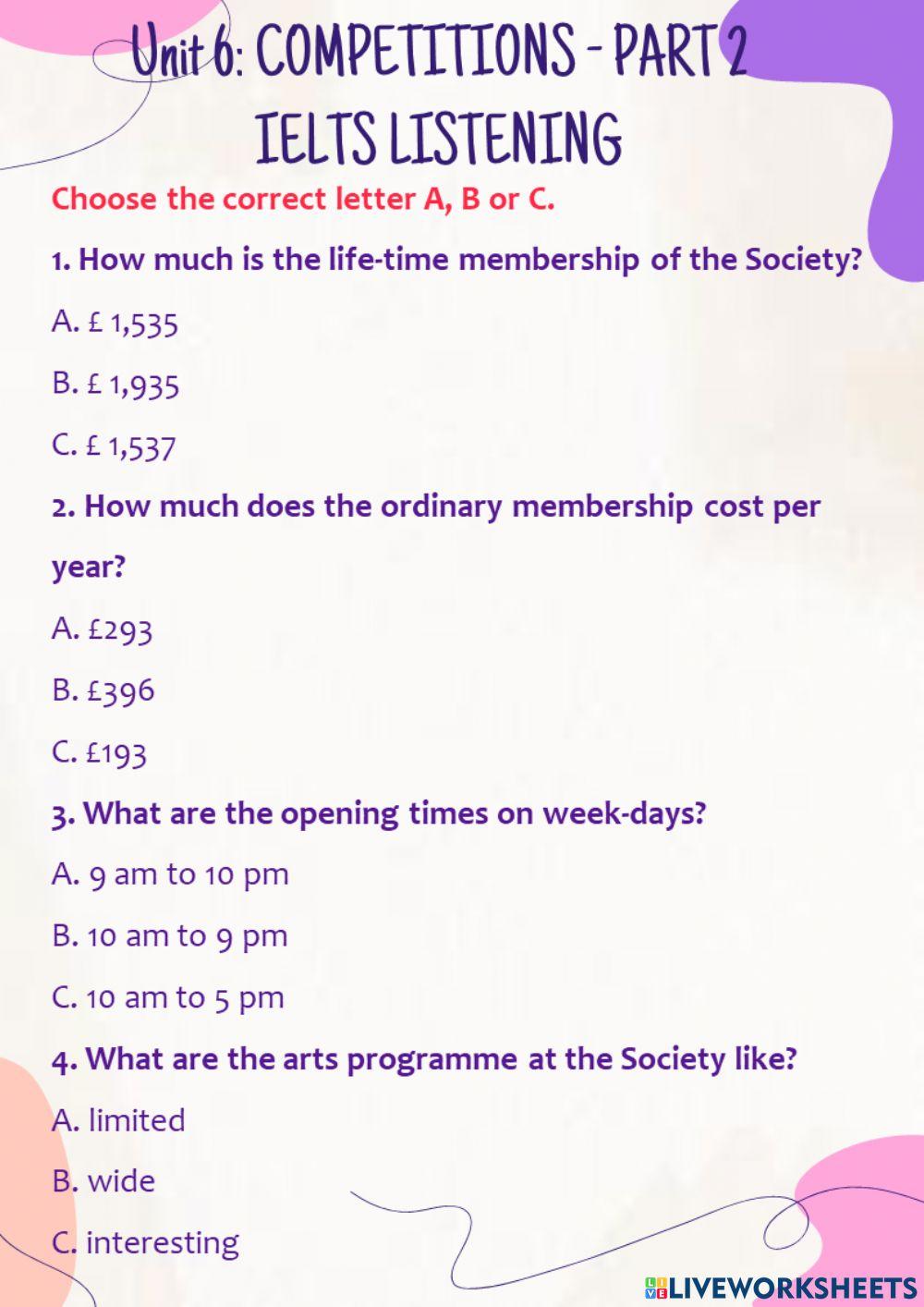 IELTS-listening-k11-Unit 6