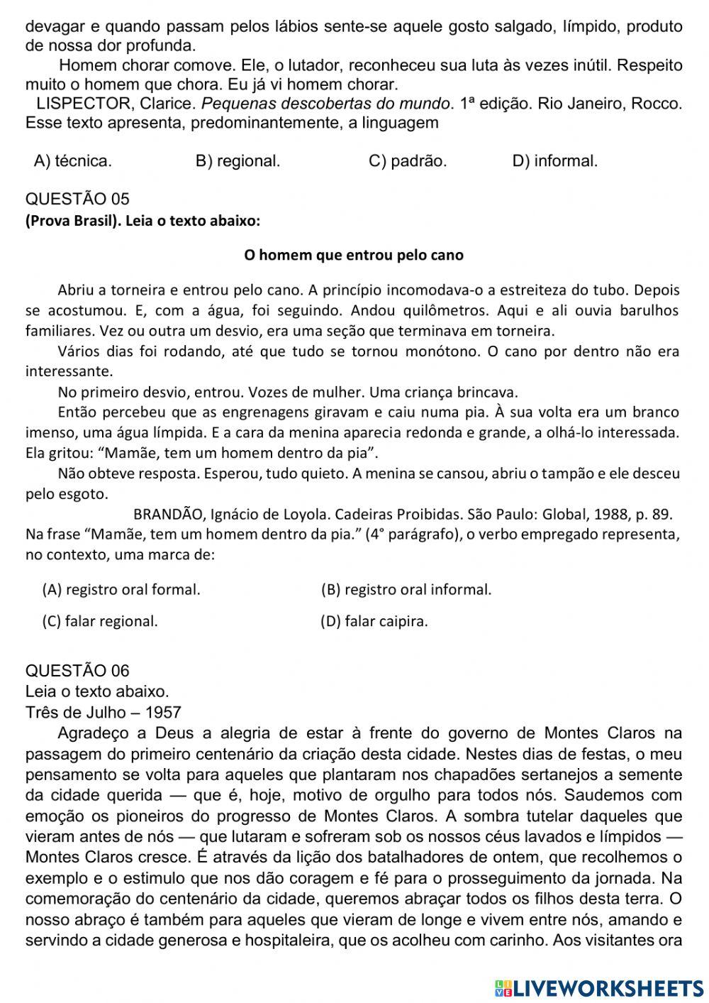 Variação linguística