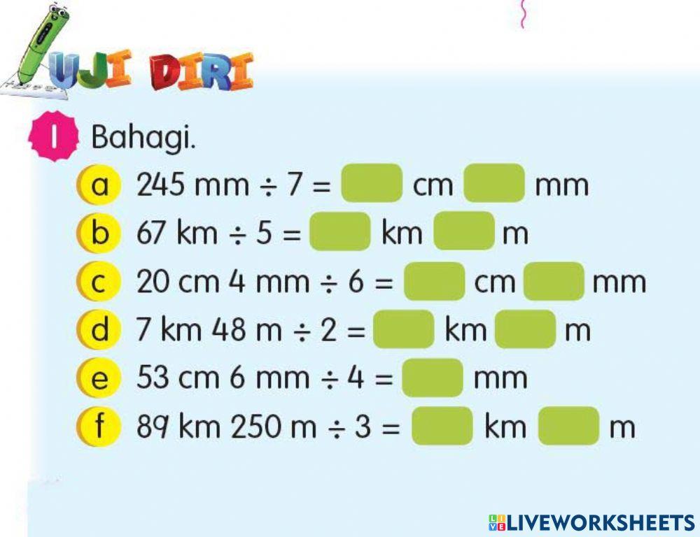 Bahagi Panjang Tahun 4