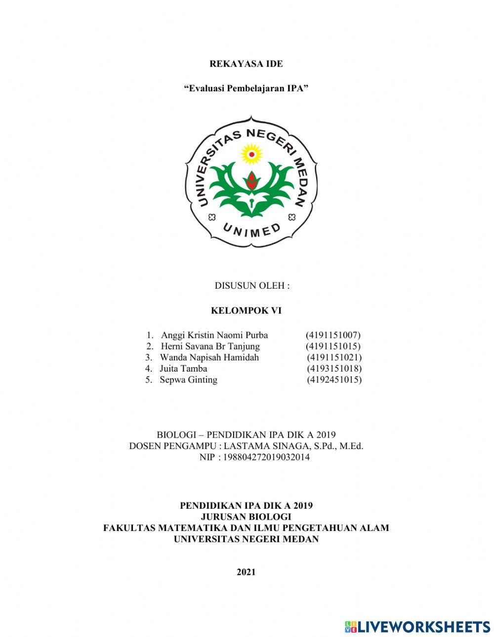 Klsifikasi makhluk hidup