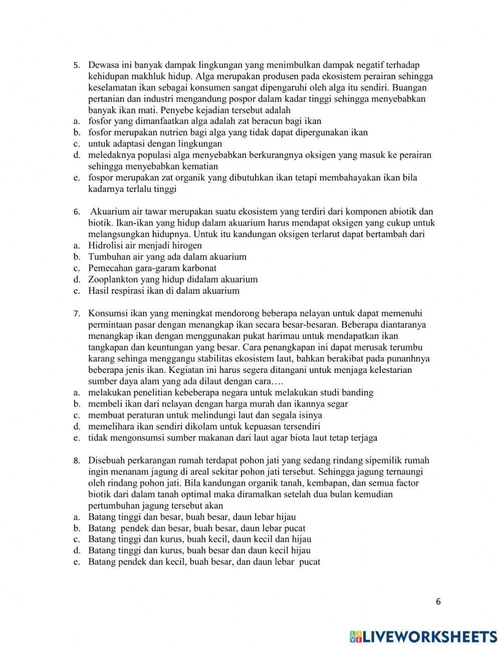 Klsifikasi makhluk hidup