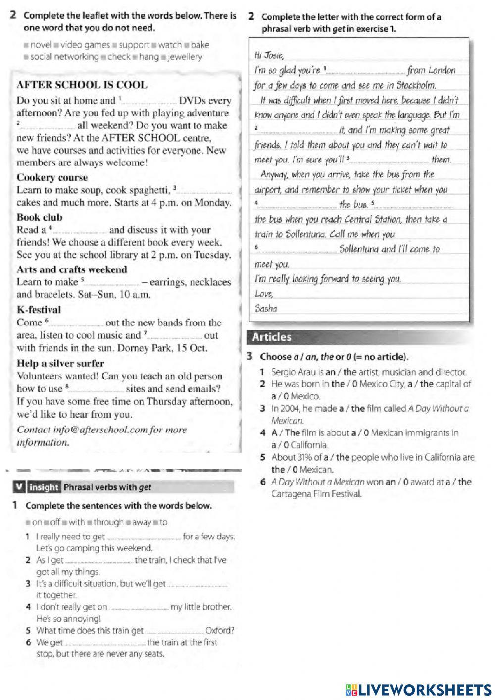 Insight pre intermediate unit 1