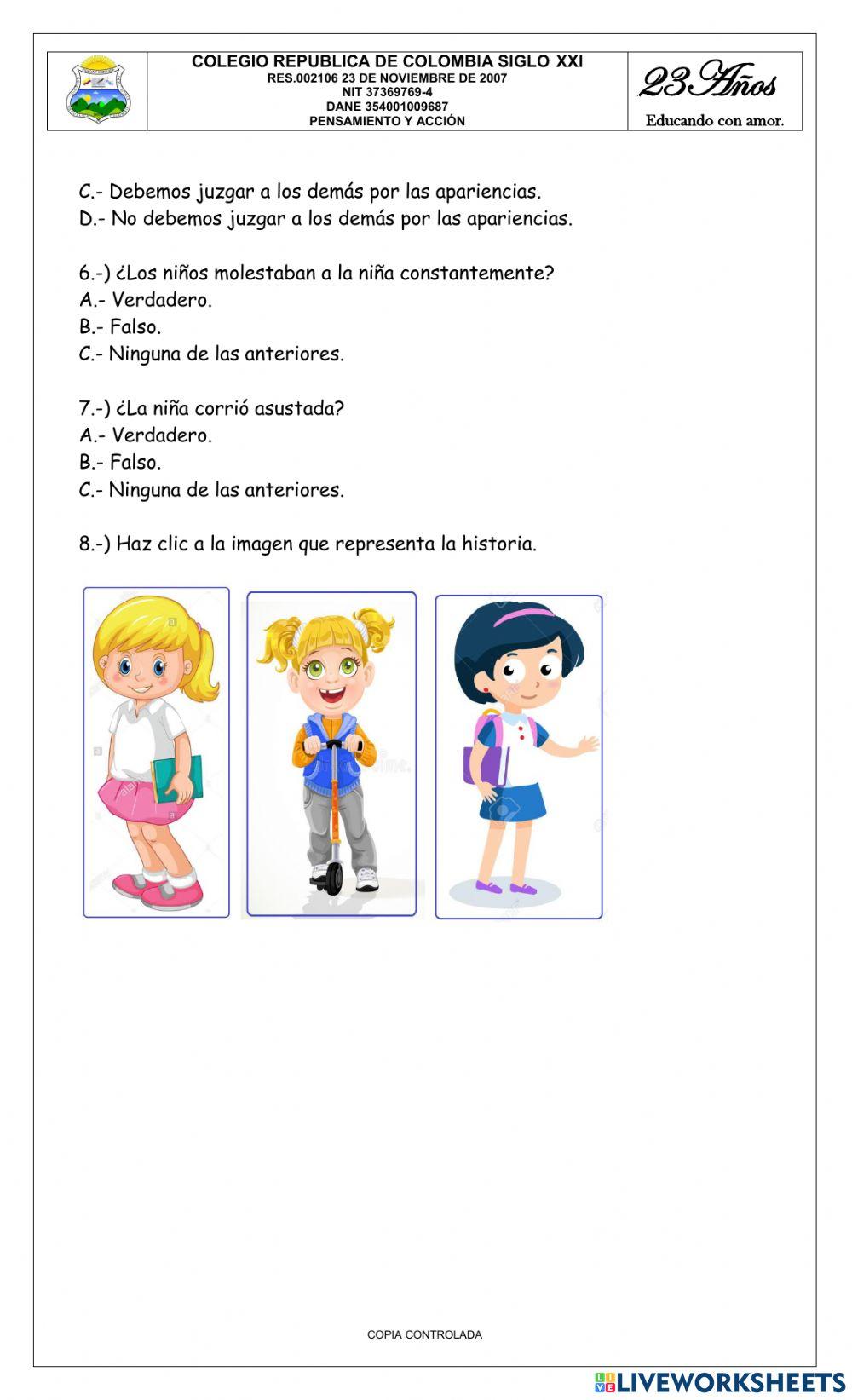 Bimestral tercer periodo