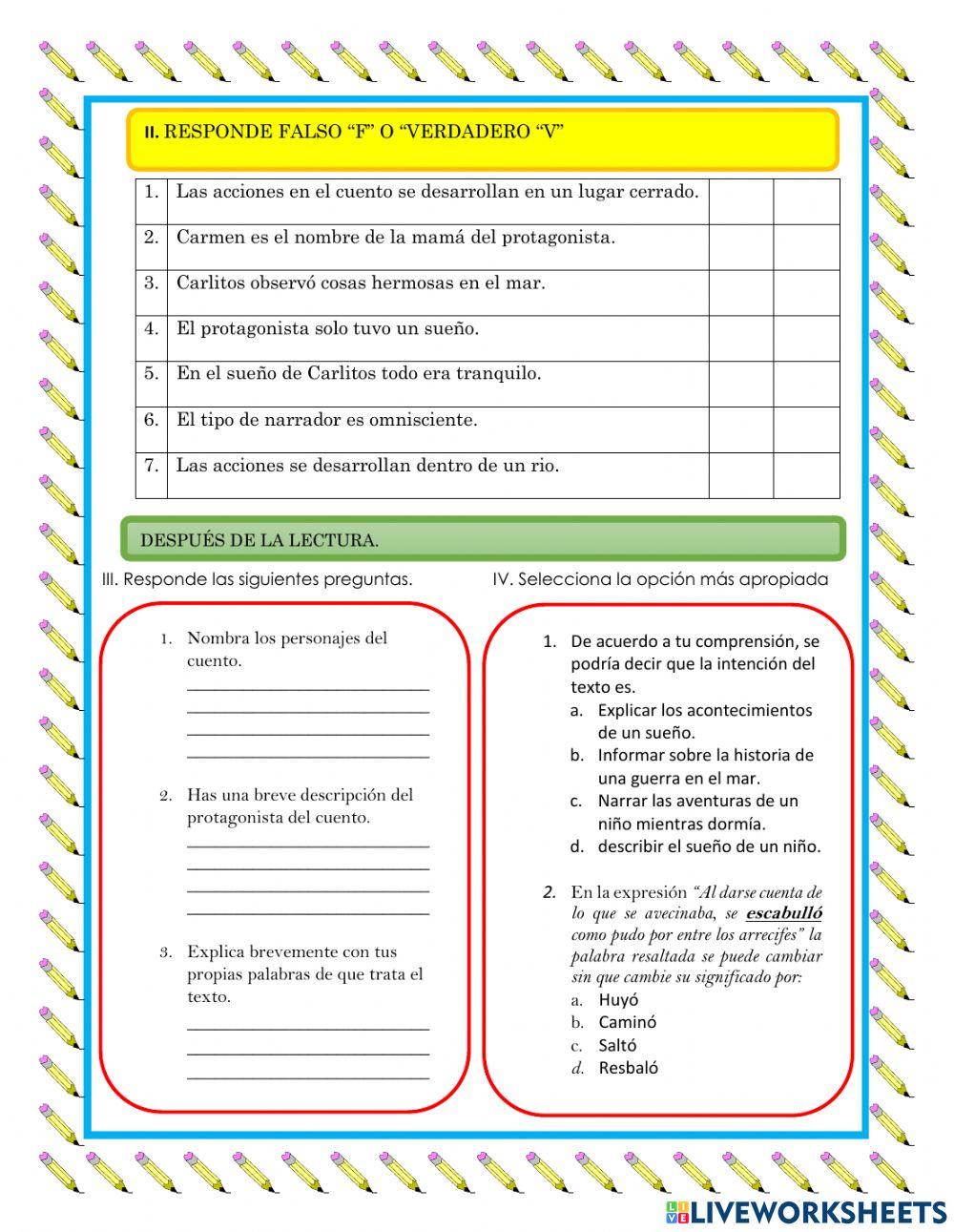 Cuento: el sueño de un niño