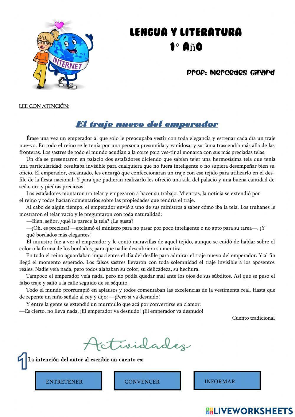 Cuentos tradicionales