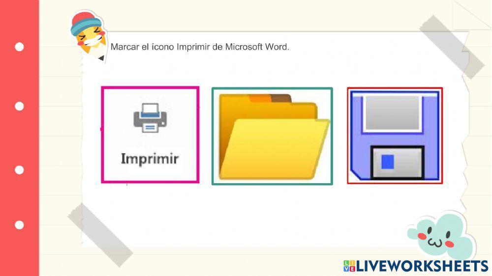 Guardar, Abrir e Imprimir