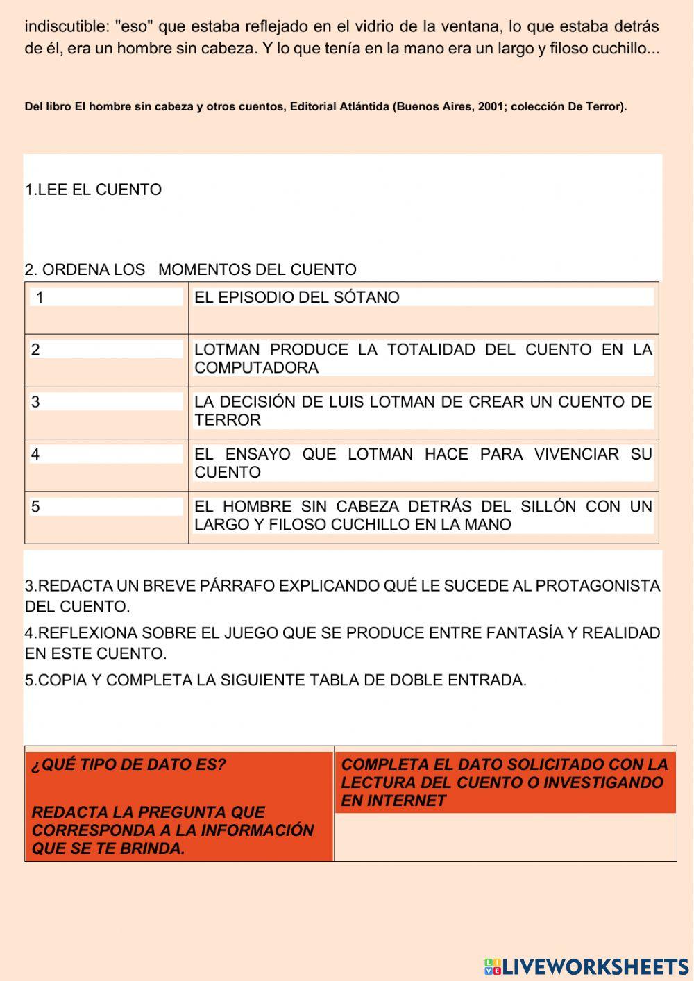 Coordinación de oraciones