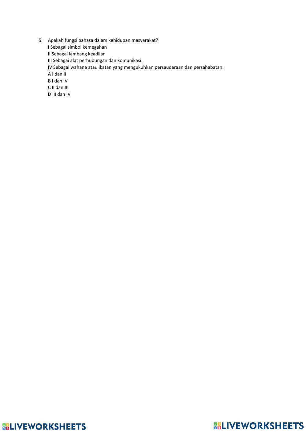 Sajak kunci bahasa 1